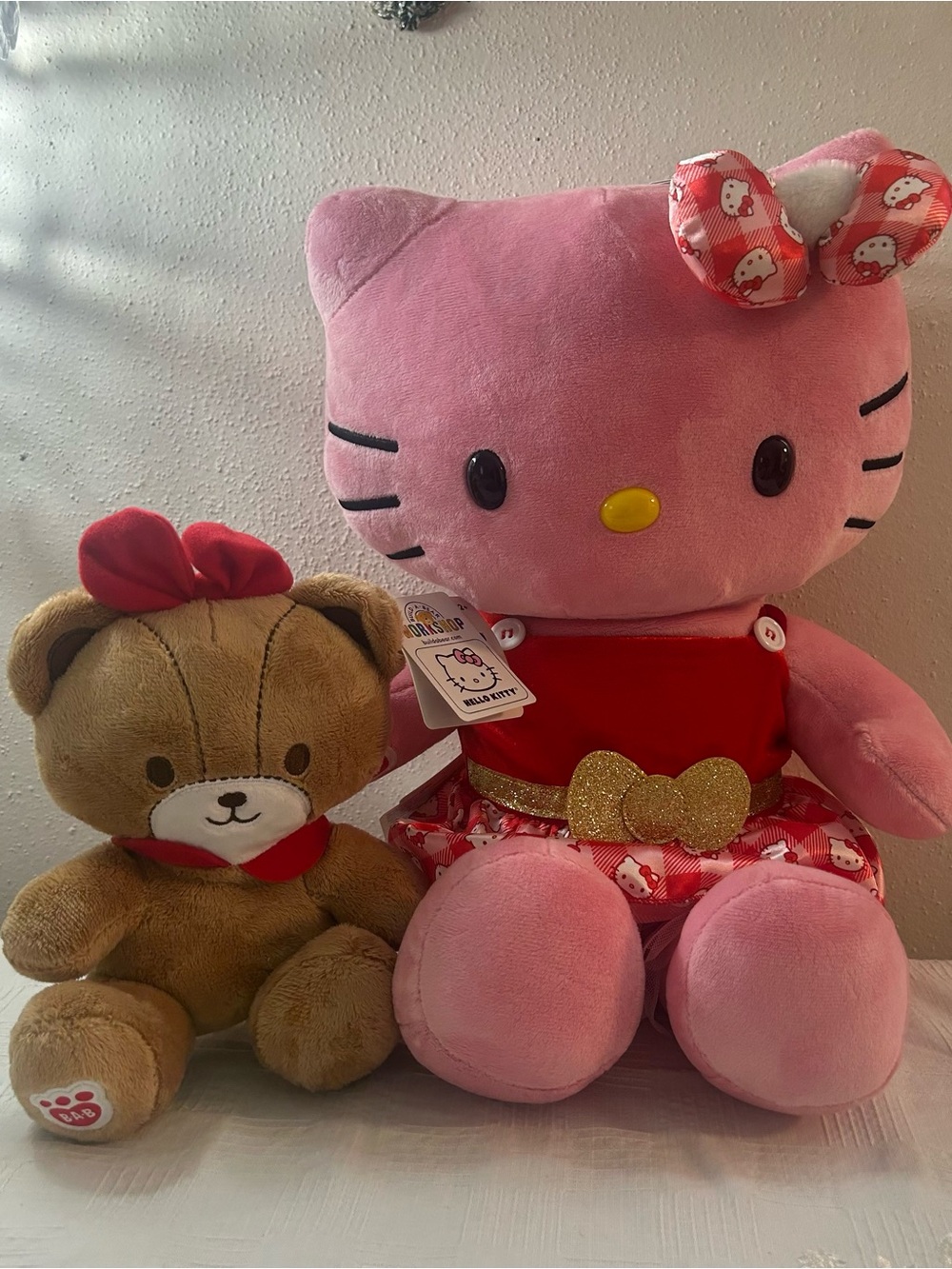 Hello Kitty Build A Bear Holly Jolly Hello Kitty & Bear